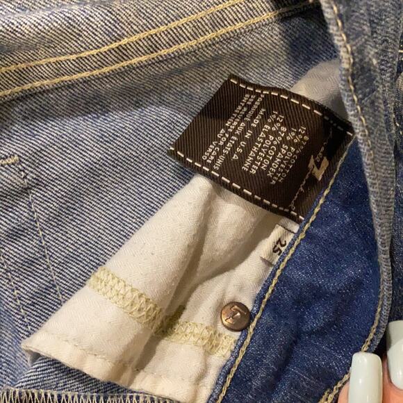 7 for all mankind Roxanne lighter wash jeans 25 - Picture 5 of 8